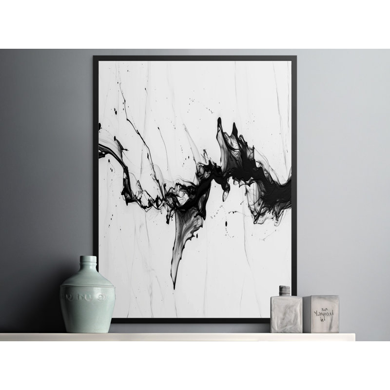 Modern Abstract Matte Poster, 12x16