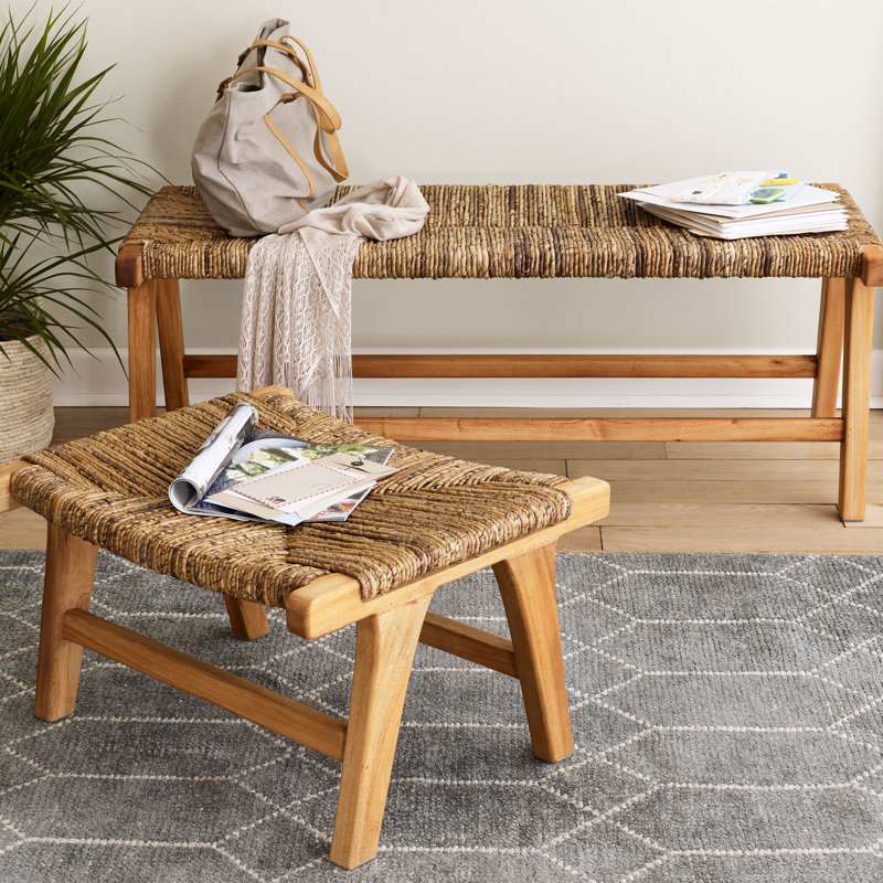 Banc en bois massif Concho Creek