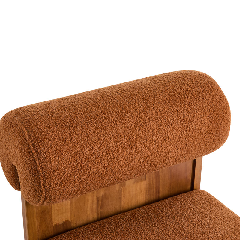 Fauteuil moderne avec structure stable en bois massif - pour une expérience relaxante, la chaise contemporaine ajoute une touche d'élégance