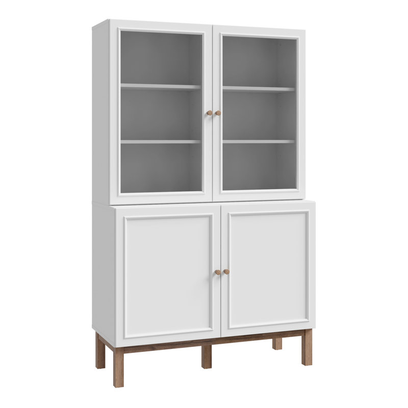 Silvino Dining Hutch Welsh Dresser, Without