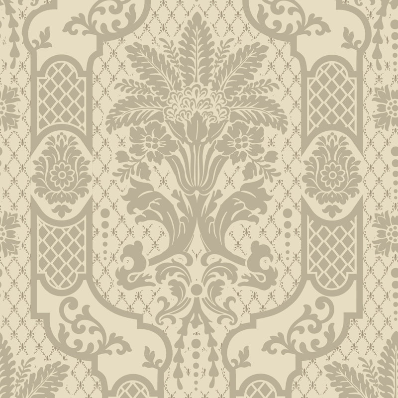 Columnar Bloom - Champagne Wallpaper