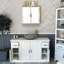 Aquino 1230mm Single Bathroom Vanity with Vessel Stone Basin