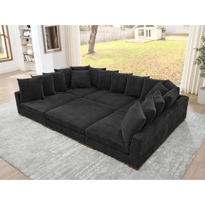 Canapé modulaire rembourré 6 pièces Bonsell