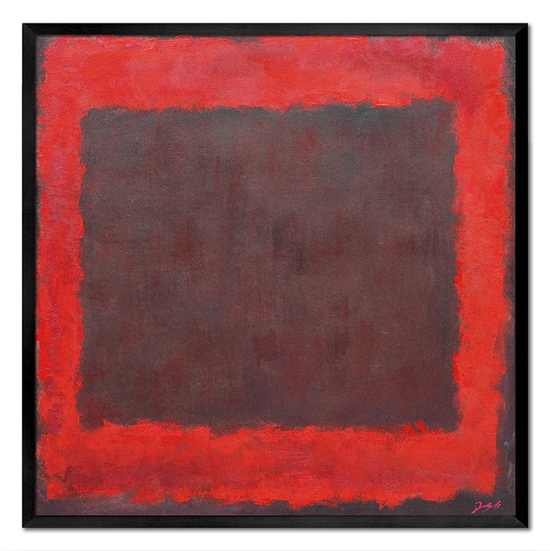 Abstraction - Wrapped Canvas Painting