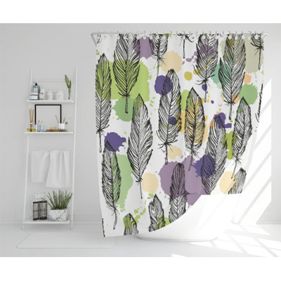 Bugarin Polyester Shower Curtain Set