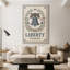 Toile tendue avec crochets Liberty Bell-487062094