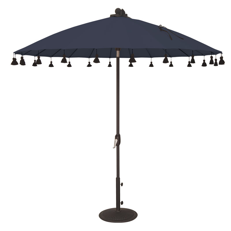 Parasol de marché 8 pi Schaeffer, Bleu marine