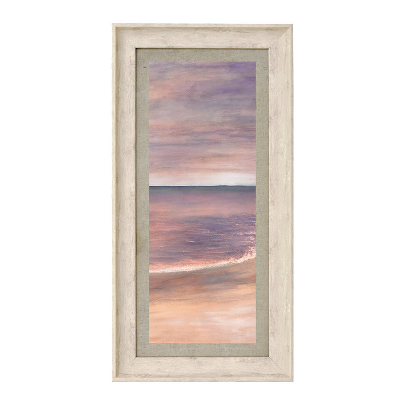 Etive - Single Picture Frame Print, Pink