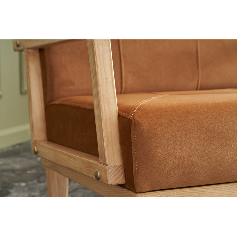 Fauteuil Rayland, 100 % polyester orange
