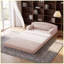 Causeuse convertible 2 places en velours côtelé Canapé-lit futon convertible (rose)