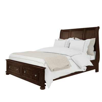 Perkin Sleigh Storage Bed