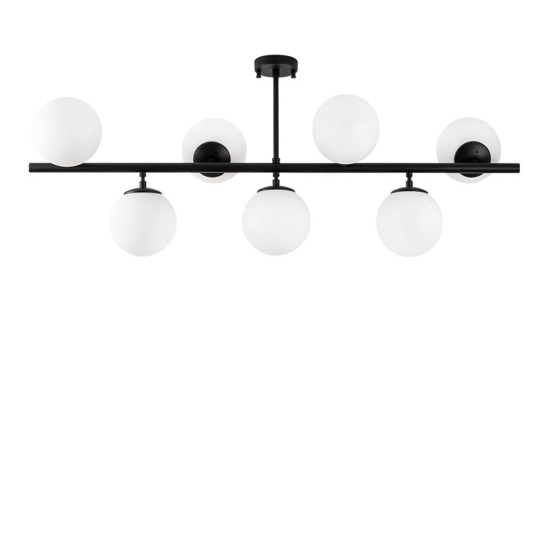 Luper 7 - Light Kitchen Island Pendant, Black