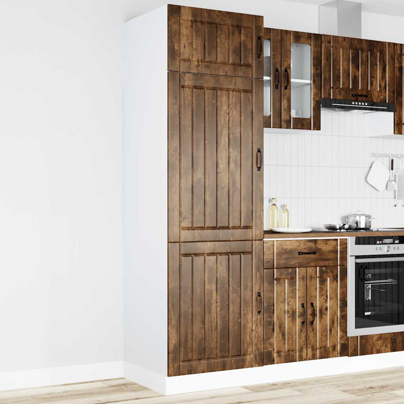 Kitchen Cupboard Lucca Engineered Wood, Smoked Oak