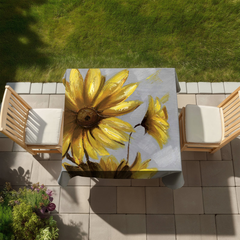 Mountain arnica flowers Tablecloth | Contemporary Livingroom Decor