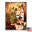 Bloc en bois vigne et raisins Avel-1351165092