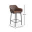 Counter Stool with Metal Frame-109706037