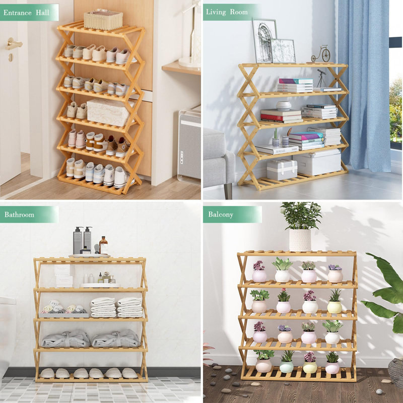 12 Pair Shoe Rack