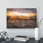 The Paris Skyline in France - Wrapped Canvas-56641037