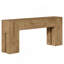 Table d'appoint rustique, console élégante en bois