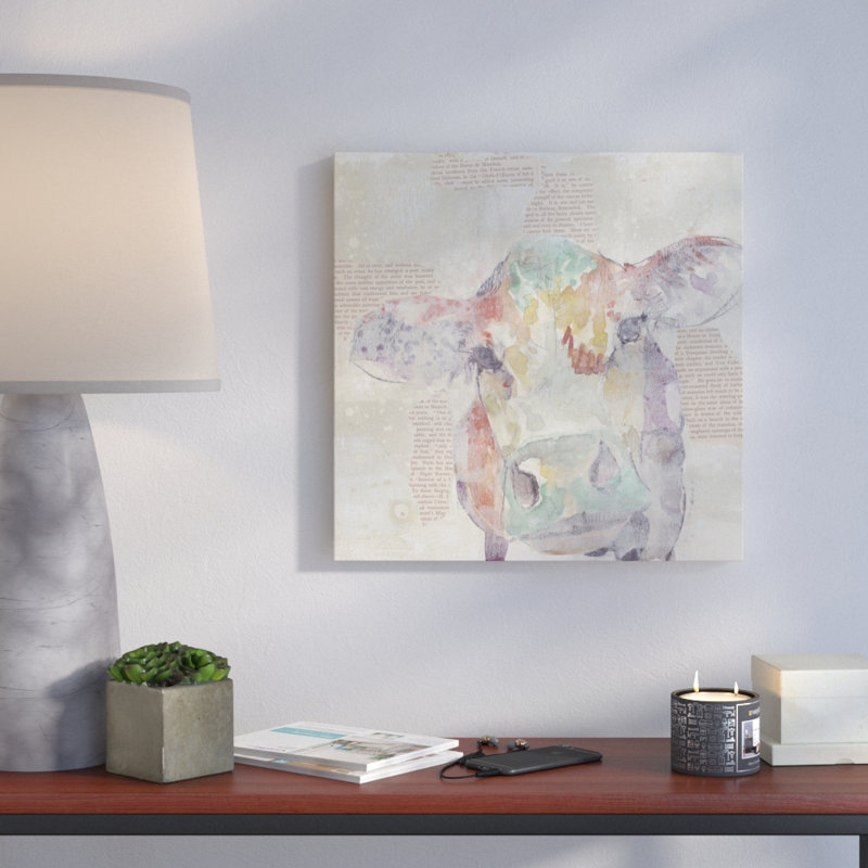 Farm Collage IV - Wrapped Canvas Print, 46 cm H x 46 cm W x 4 cm D