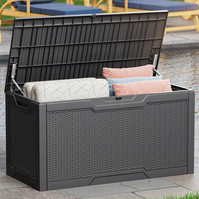 Balconera 100 Gallons Lockable Resin Deck Box