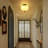 Glint 1 - Light Opal Glass Semi Flush Mount Ceiling Light for Hallway