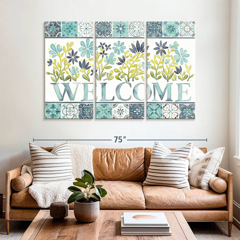 Plaque murale Kema Garden, H 42 po x l 65 po