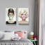 " Audrey Hepburn, Marilyn Monroe Bubble Gum - 2 Piece Wrapped Canvas Print Set " 2 - Pieces-418623440