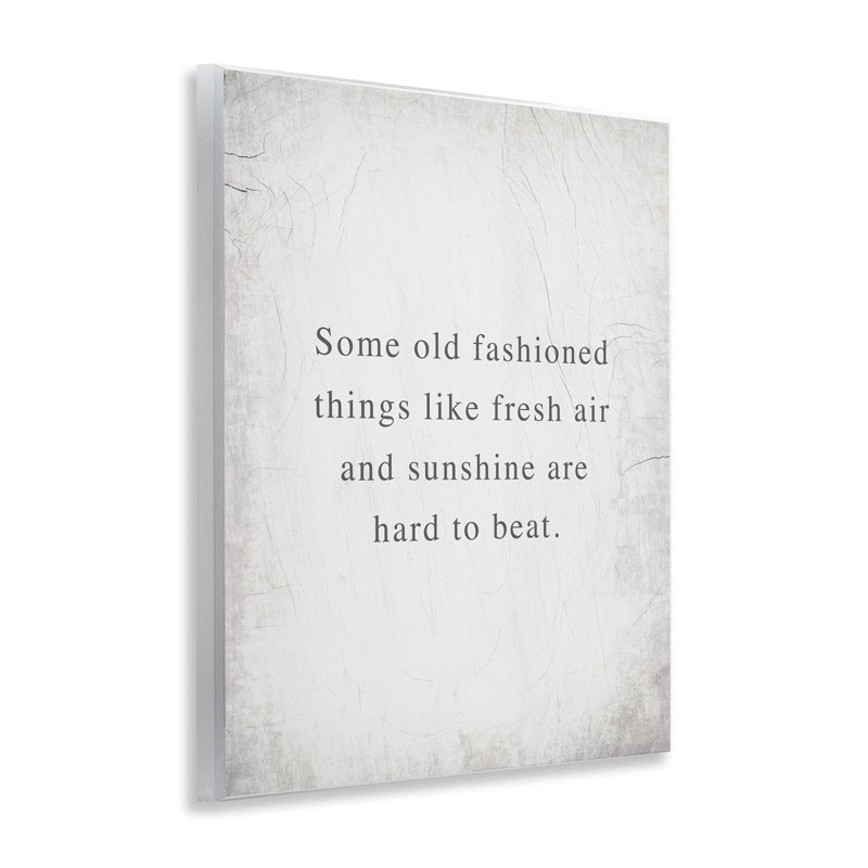"Fresh Air & Sunshine Sentiment" par Daphne Polselli