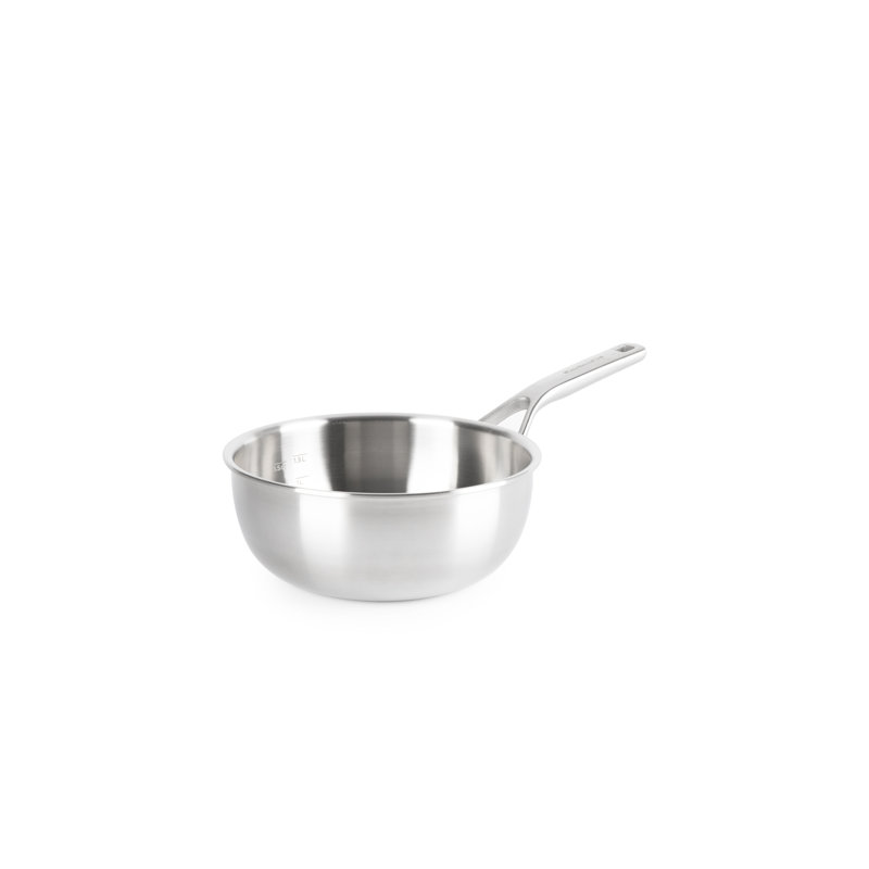 KitchenAid Multi-Ply Stainless Steel Chefs Pan, 22 cm