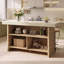 Table de bar 62,2 "à hauteur de comptoir rectangulaire avec rangement, unité de bureau personnel avec repose-pieds en métal