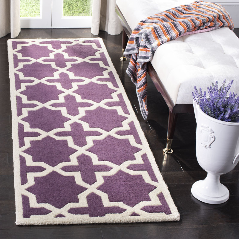 Chatham Hand Tufted Wool Geometric Rug, Runner 2'3" x 7'