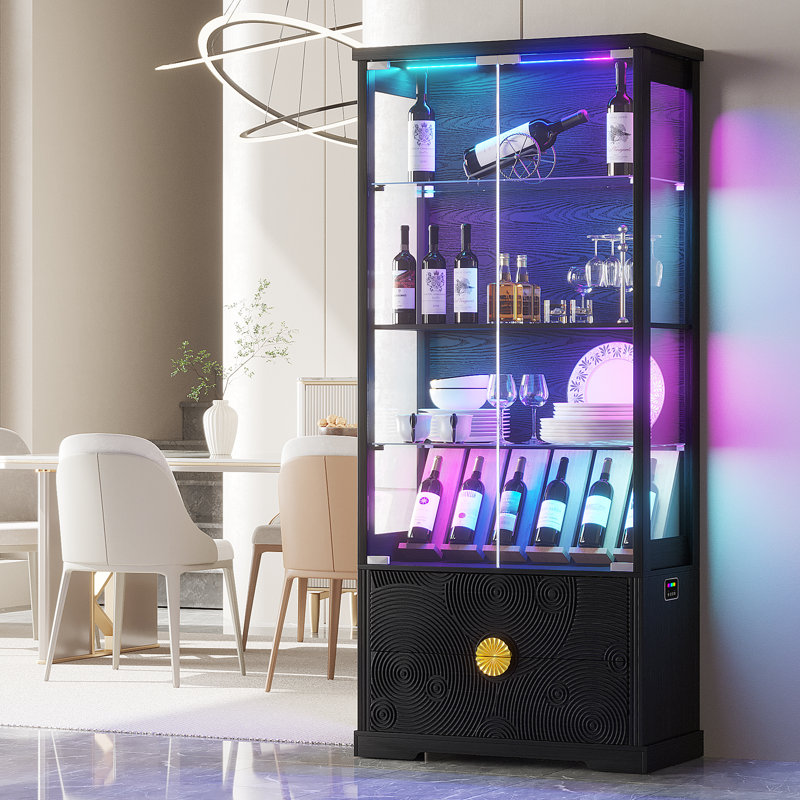 Display Cabinet, Black
