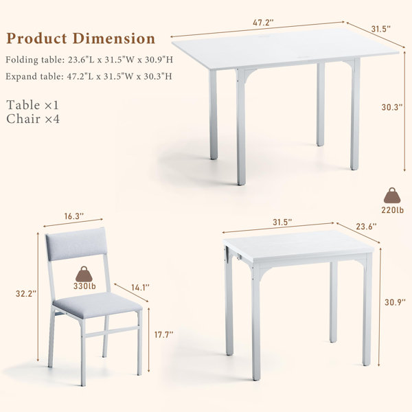 Dimensions du produit