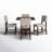 Alviso 4 - Person Pedestal Dining Set