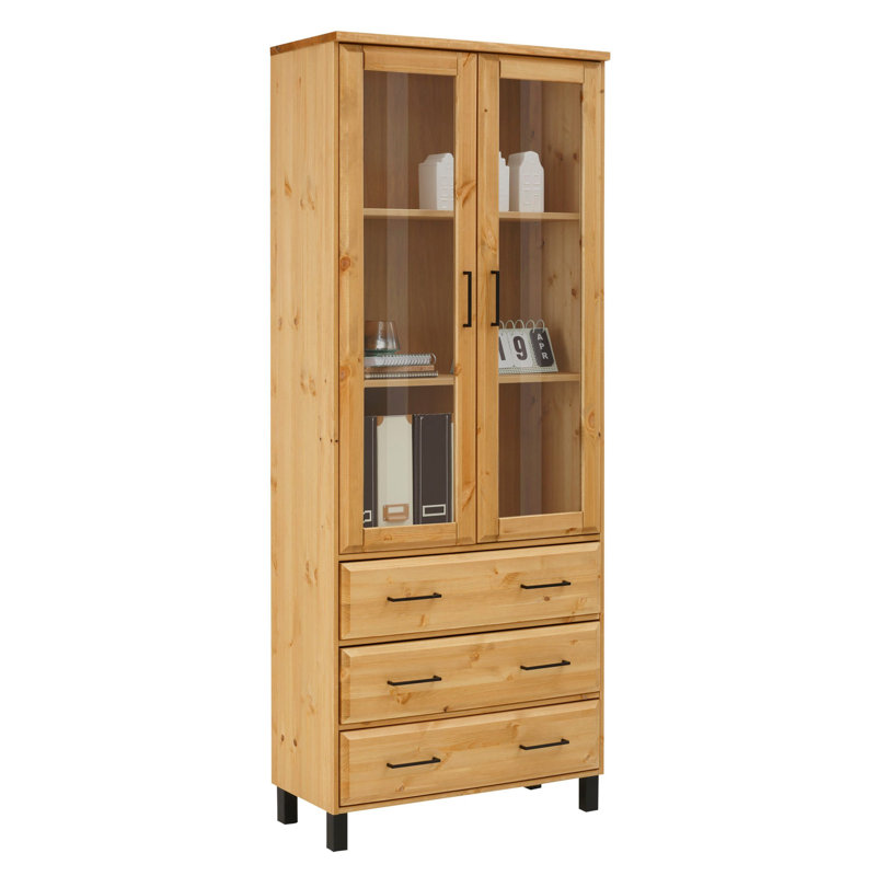 Braith Display Cabinet, Natural
