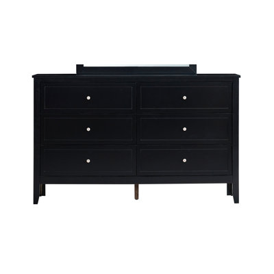 Daniel 6 Drawer Dresser -Black