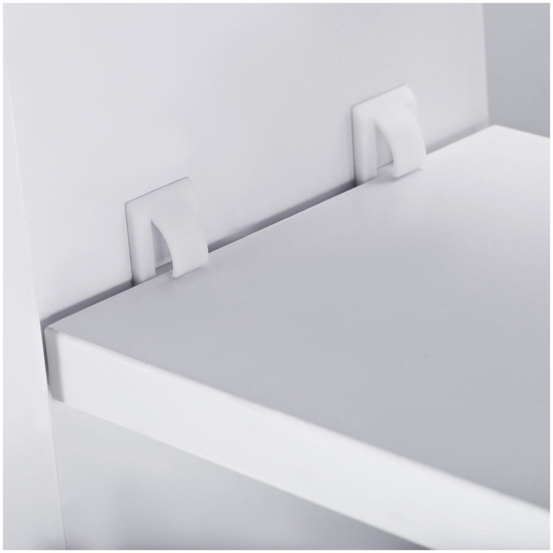 Miroir de salle de bain mural double HOMcom