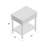 Beckett Morocco Brown Turned Wood Spindle Nightstand with Drawer and Shelf-53309532
