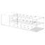 Dennese Acrylic 10 Slot Pen Holder