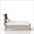 Antique Gray Queen Storage Bed