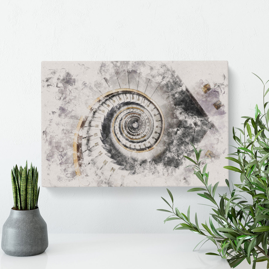 Spiral Staircase Architecture Vol.1 - Wrapped Canvas