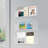 Kumagai 3-tier Wall Mount Acrylic Brochure Holder
