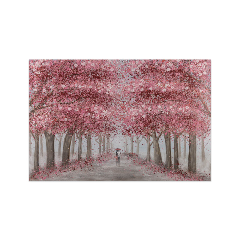 Hand -painted Power of Love Acrylic Painting