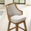Tabouret de comptoir pivotant 26 po Akershus-324975839-324975838