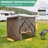 6FTx6FT Screen Room with Sidewalls and Mosquito Netting-105123201