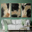 Baked Paintstrokes IV, reproduction encadrée sur toile 3 pièces-91887007-91887010