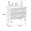 Commode décorative