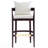 Ritz Mid-Century Modern Vegan Leather Upholstered Beech Wood Bar Stool in Ivory-42460886-50251494