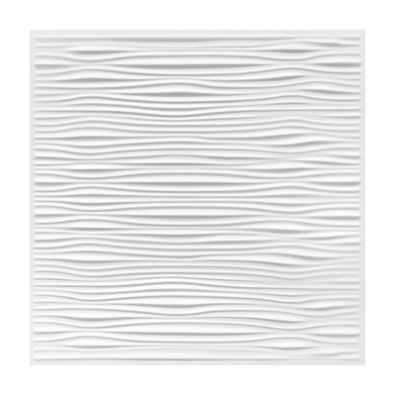 Carreau de plafond encastré L 24 po x l 24 po, White